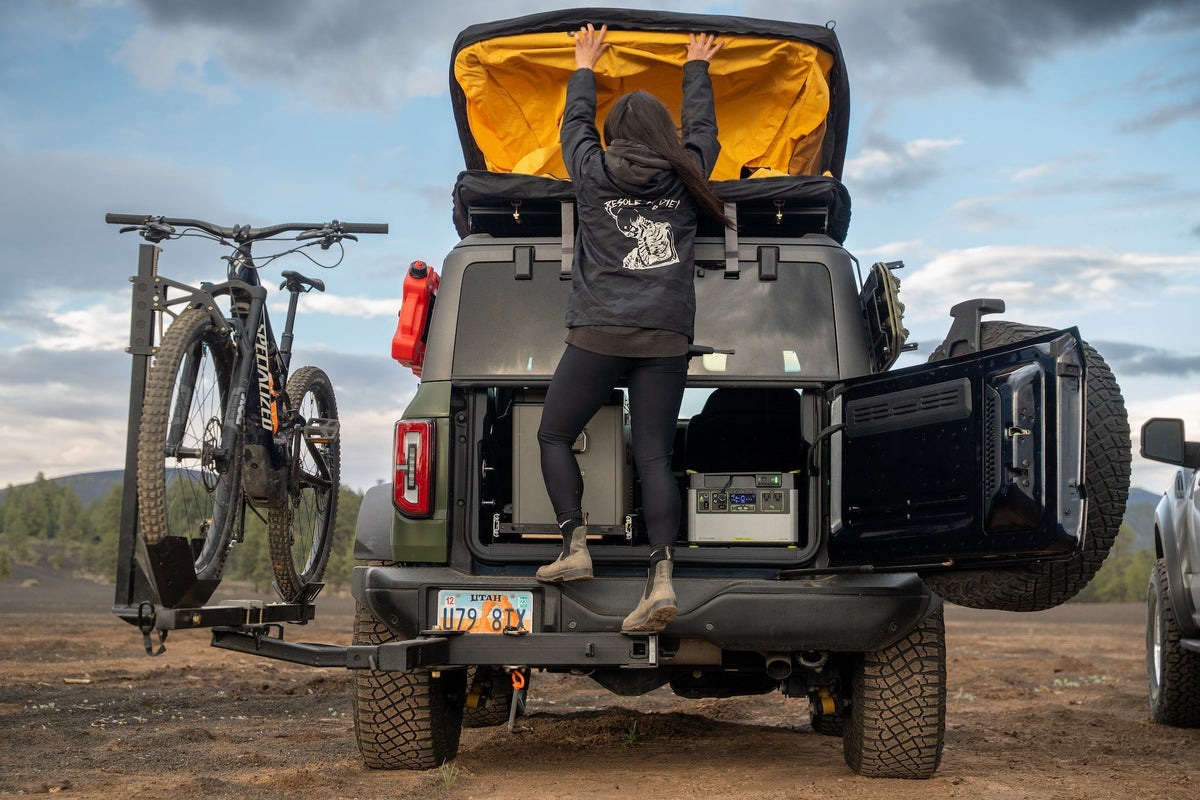 RambleSwing™ Bike Rack Swing Out | RiGd Supply
