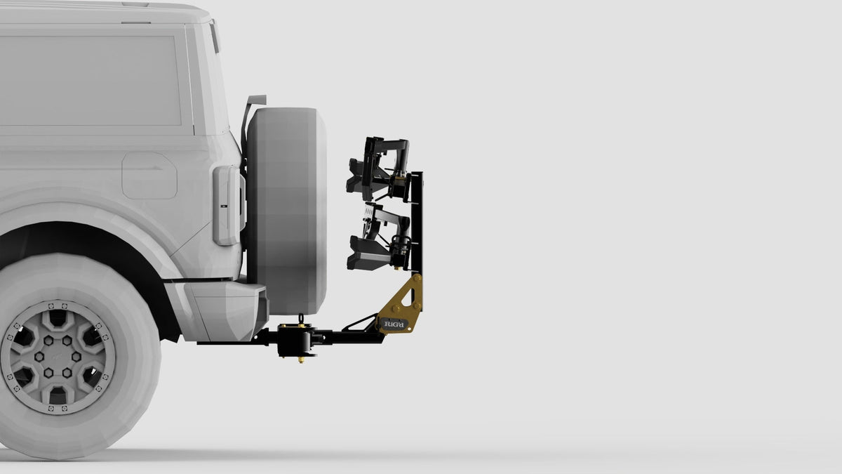 RambleSwing™ Bike Rack Swing Out | RiGd Supply