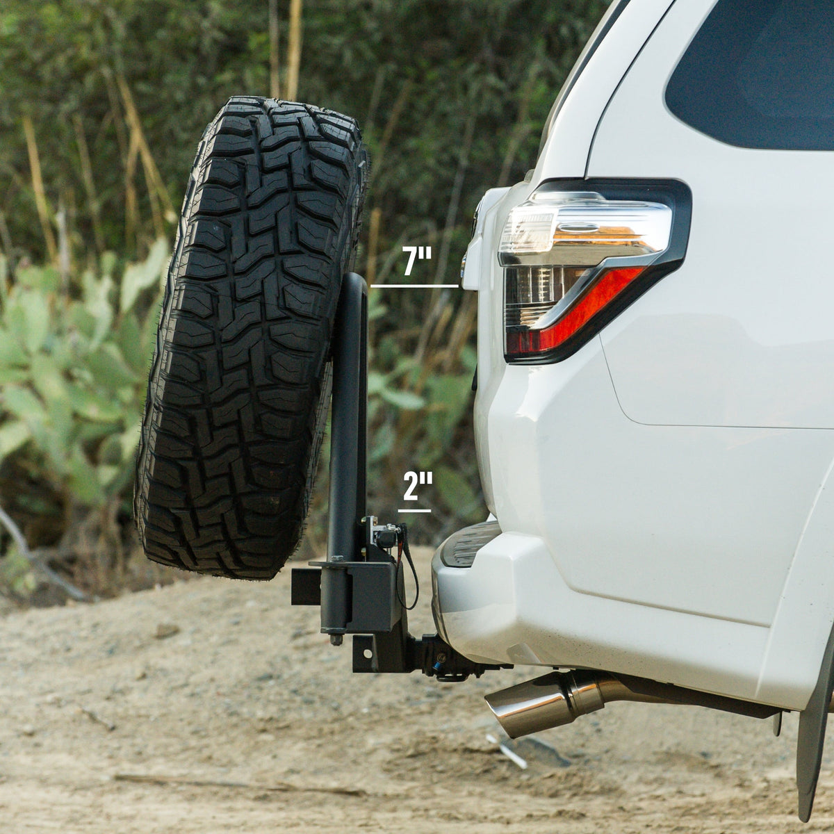 UltraSwing™ 4th/5th Gen 4Runner Spare Tire Hitch Mount | RiGd Supply